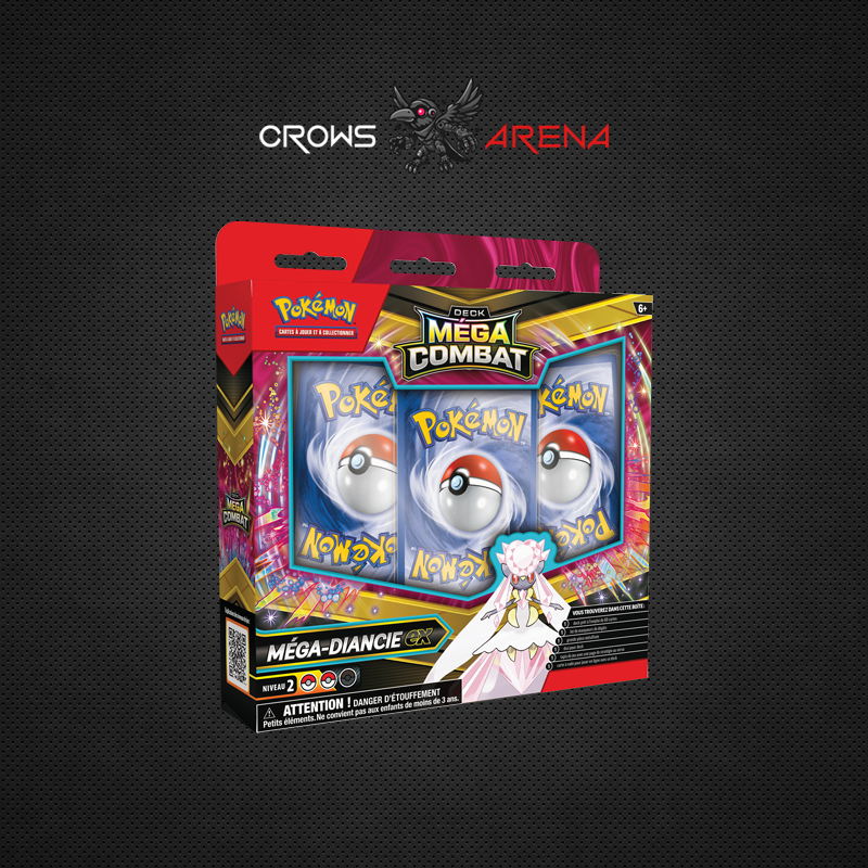 Pokémon - Deck Méga Combat - Méga-Diancie/Méga-Ectoplasma