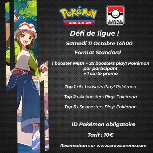 Défi de ligue Pokémon - 11/10/25