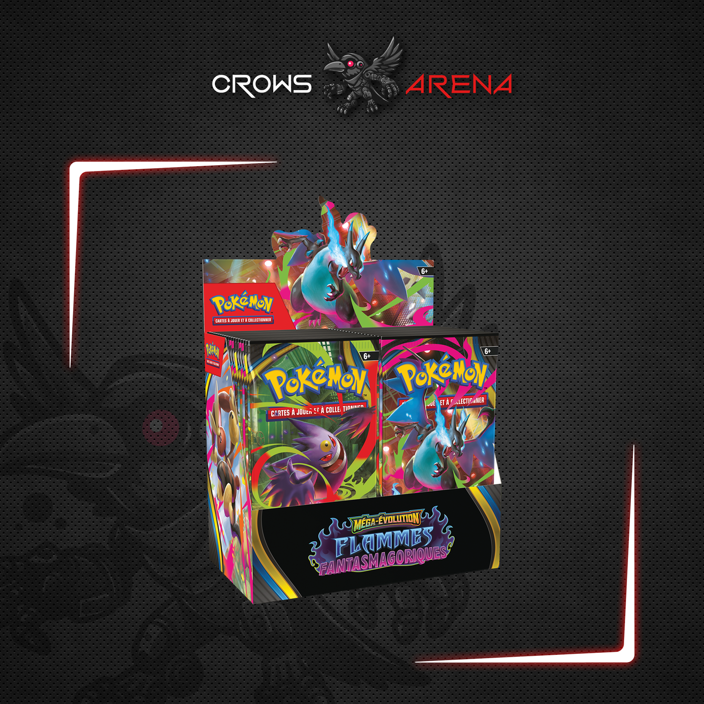 Pokémon - Display 36 boosters - Flammes fantasmagoriques - ME02 - FR