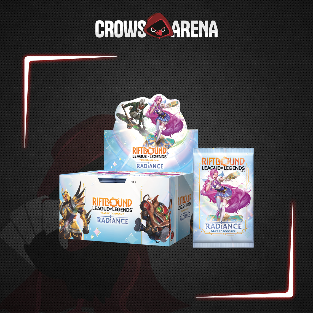 LOL Riftbound - Display 24 boosters - Set 5 Radiance - EN