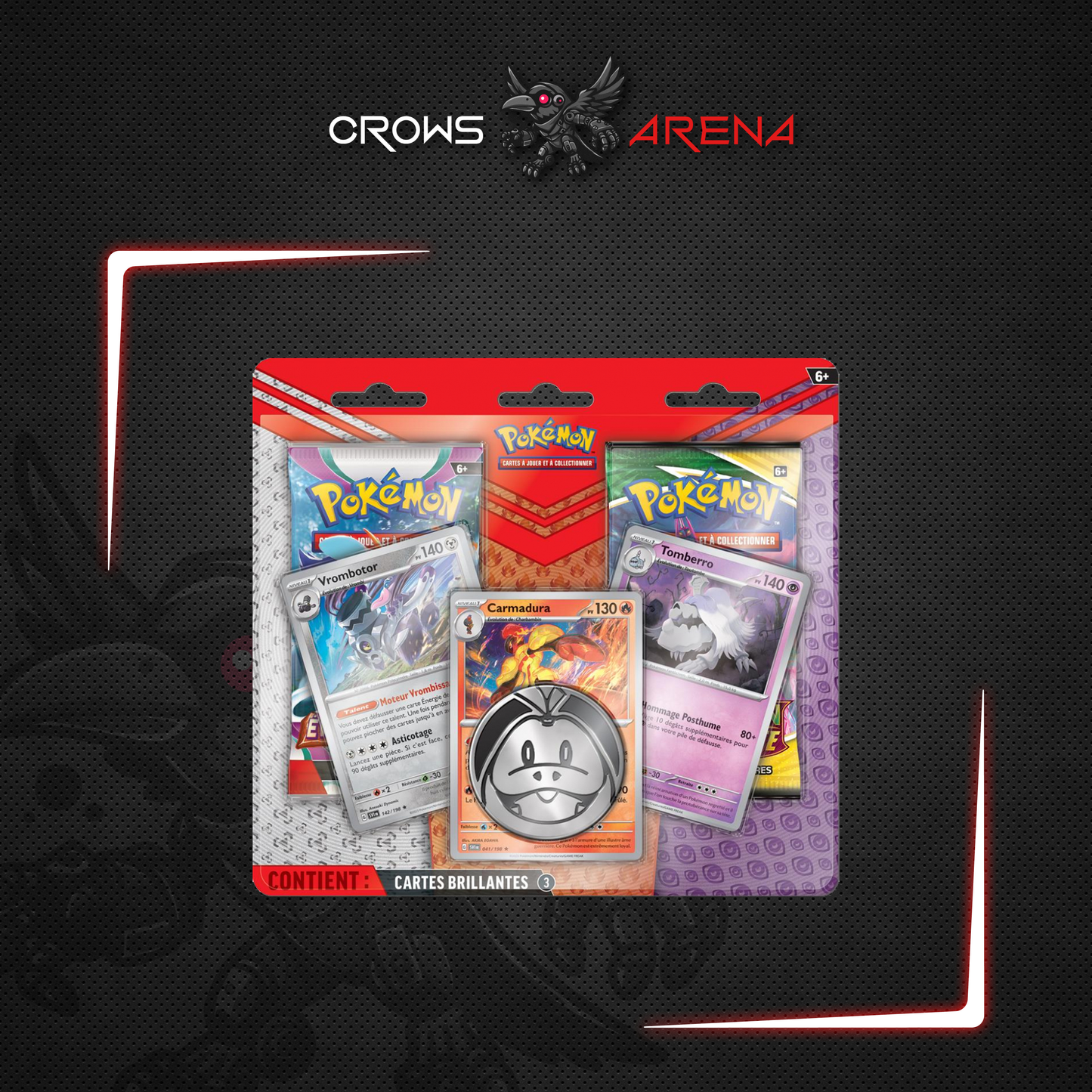 Pokémon - Duo Pack 2 Boosters - EB07/EV02 - Vrombotor, Carmadura, Tomberro