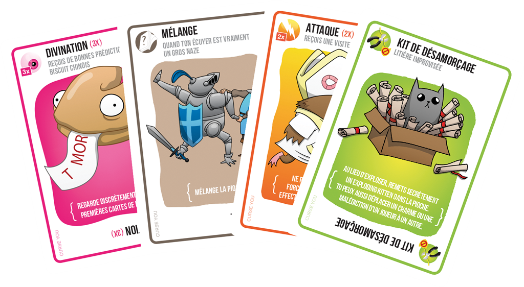 Exploding Kittens : Curse You!