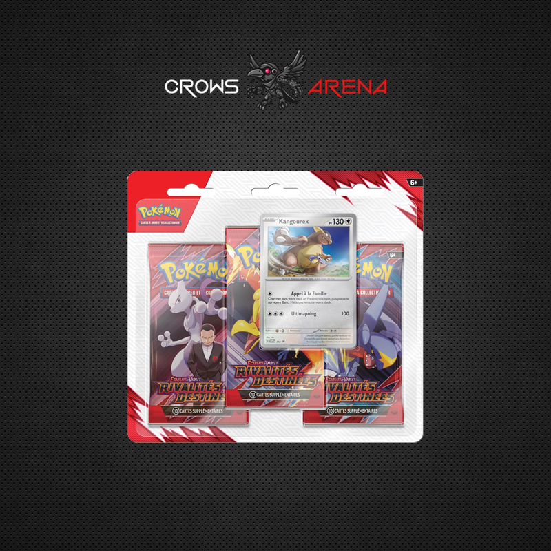 Pokémon - Pack 3 boosters - Rivalités Destinées - EV10