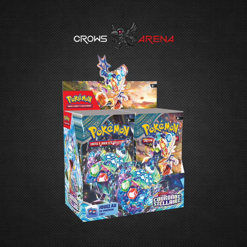 Pokémon - Display 36 boosters - Couronne Stellaire - EV07