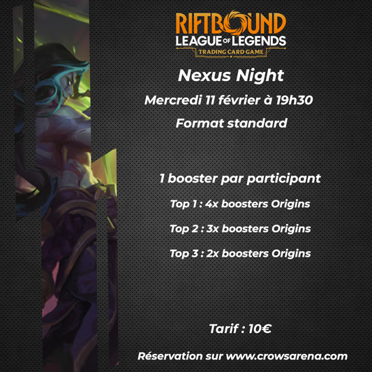 Riftbound - Nexus Night - 11/02/26