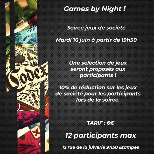 Games by Night ! 16-06-2026