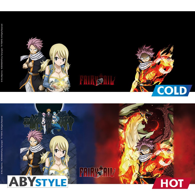 FAIRY TAIL - Mug Heat Change - Natsu & Lucy