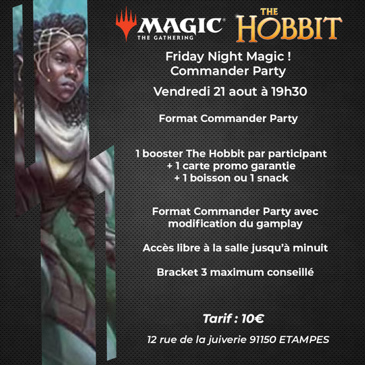 MTG - Commander Party - Le Hobbit 21/08/2026