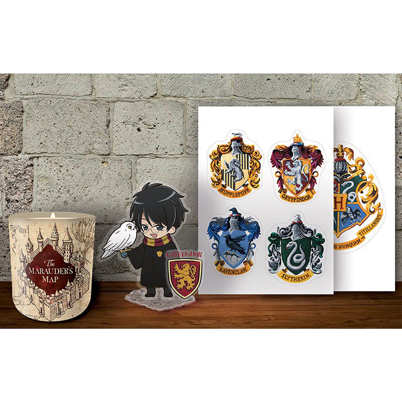 HARRY POTTER - Coffret Bougie + Acryl® + Stickers "Harry Potter"