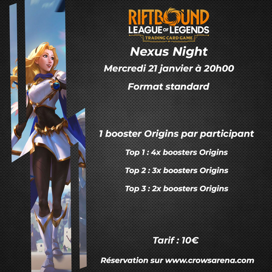 Riftbound - Nexus Night - 21/01/26
