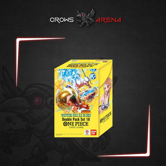One Piece TCG - Double Pack Aventure sur l'Île de Dieu - OP15 - FR