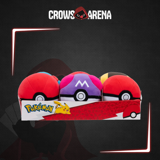Pokémon - Peluche Poké Ball 12,5 cm (modèle aléatoire)