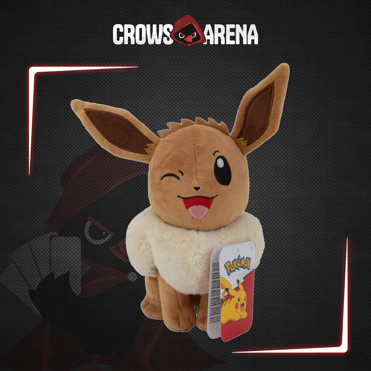 Pokémon - Peluche Évoli 20 cm