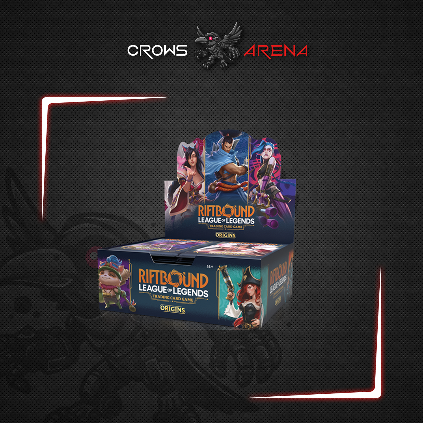 LOL Riftbound - Display 24 boosters - Set 1 Origins - EN