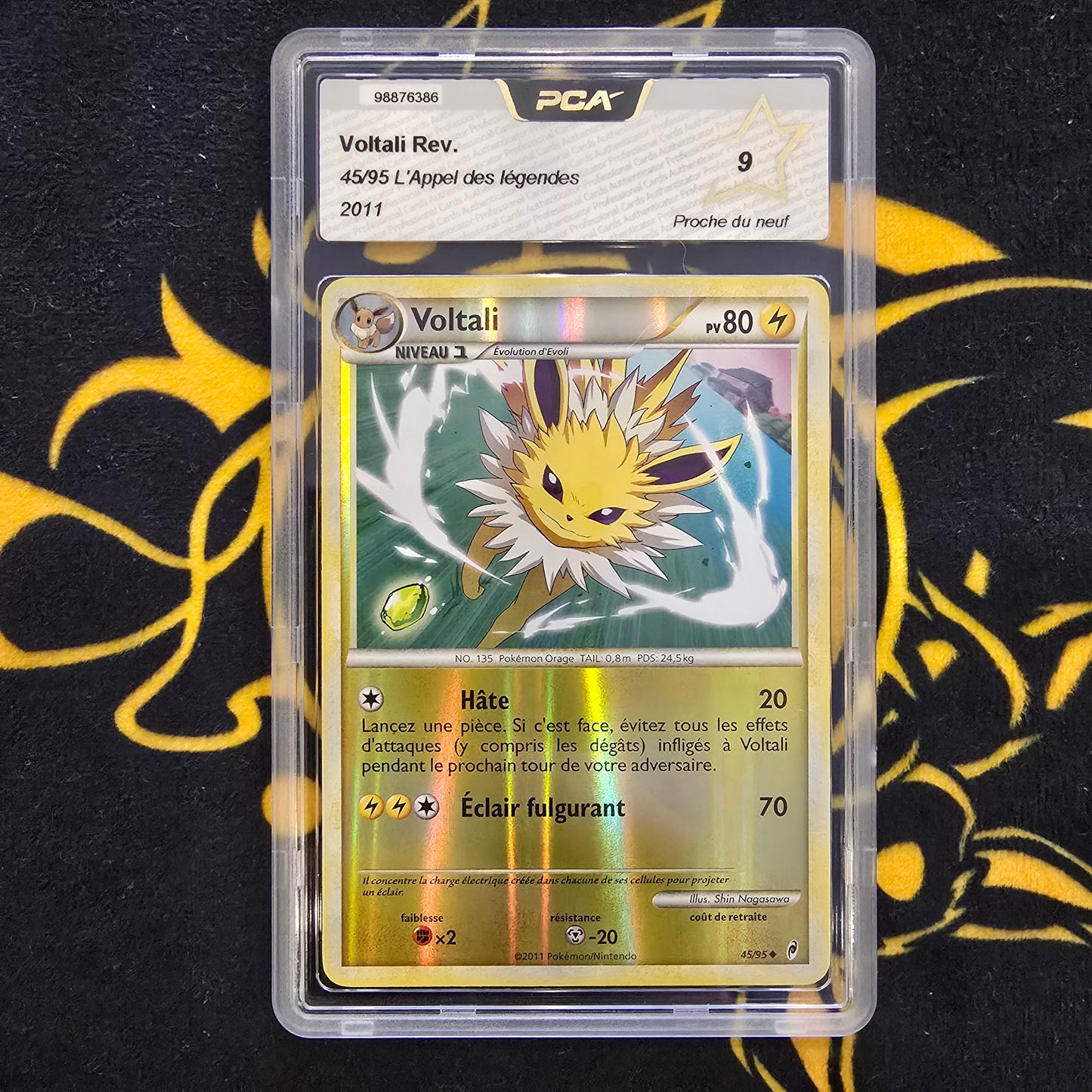 Pokémon - Voltali Reverse 45/95 L'Appel des Légendes PCA 9 FR - 2011