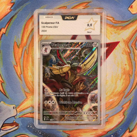 Pokémon - Scalpereur FA 130 Promo E&V PCA 9.5 FR - 2024
