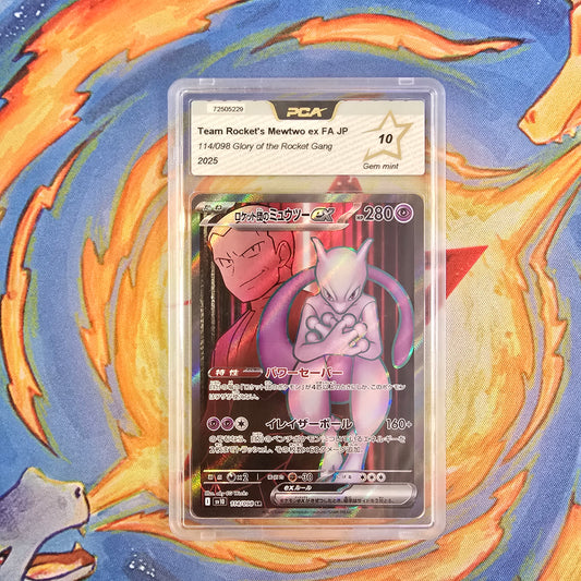 Pokémon - Mewtwo de la Team Rocket FA 114/098 Glory of the Rocket Gang PCA 10 JP - 2025