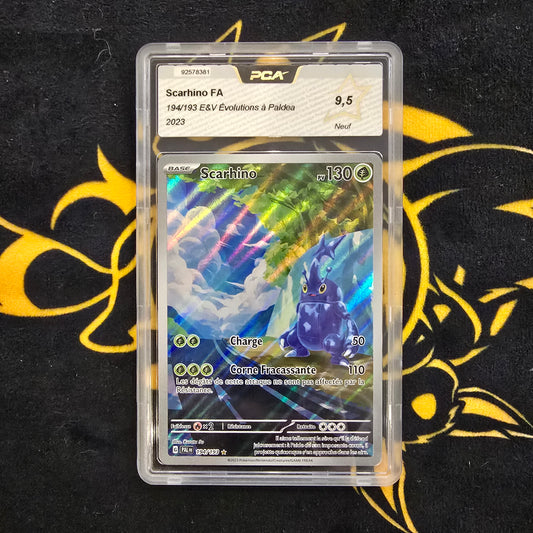 Pokémon - Scarhino FA 194/193 E&V Evolutions à Paldea PCA 9.5 FR - 2023