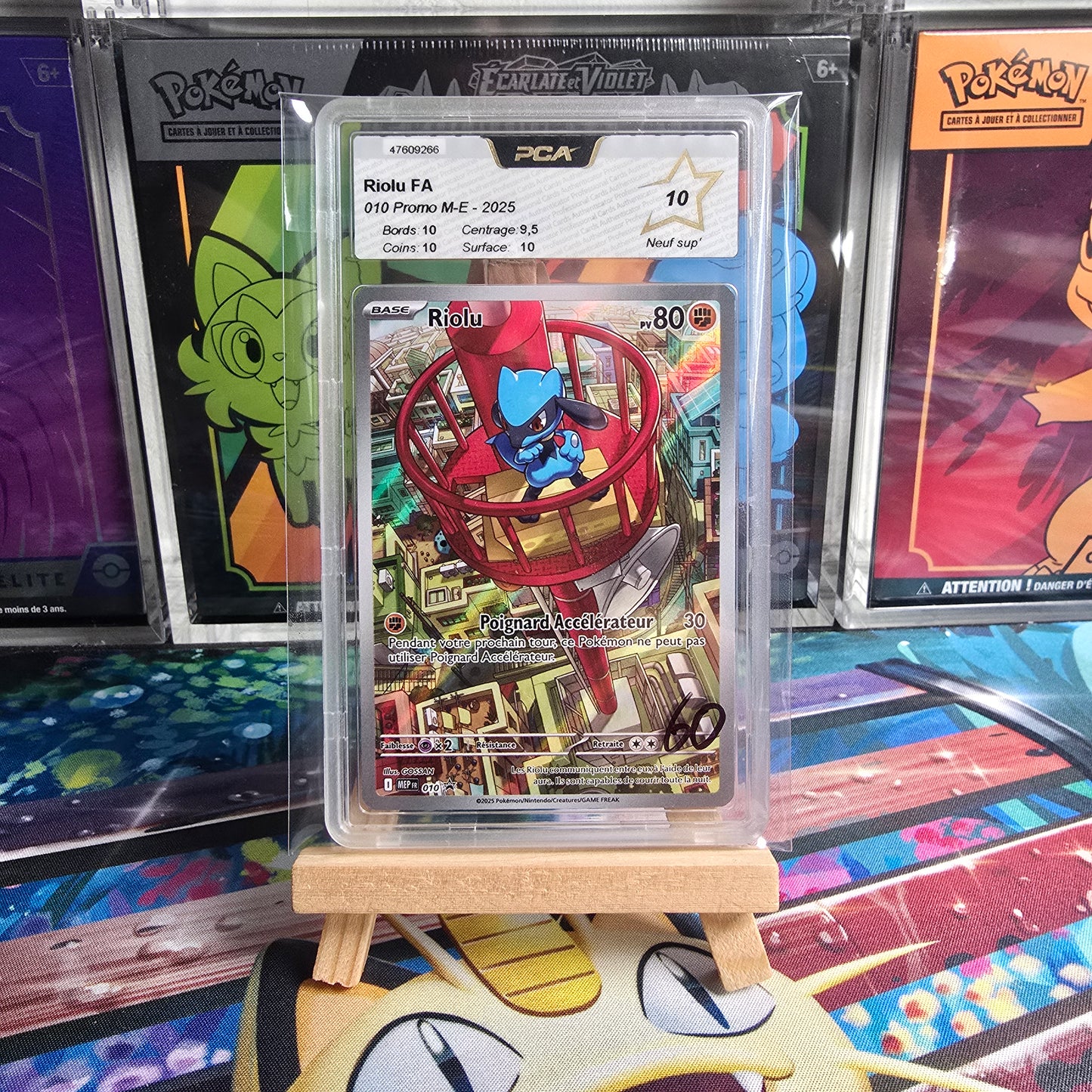 Pokémon - Riolu FA 010 Promo M-E PCA 10 FR - 2025