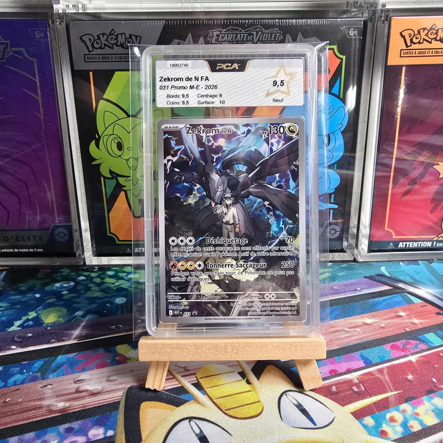 Pokémon - Zekrom de N FA 031 Promo M-E PCA 9,5 FR - 2026