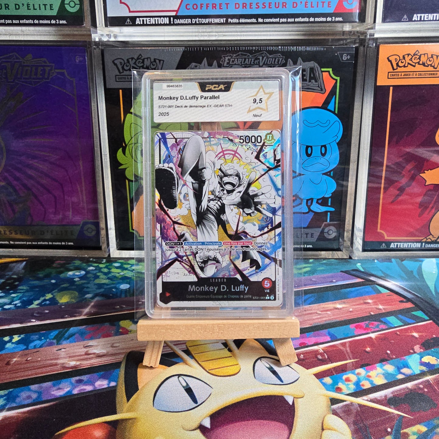 One Piece - Monkey D. Luffy Parallel STY21-001 Deck de démarrage ES -GEAR 5TH- PCA 9,5 FR - 2025