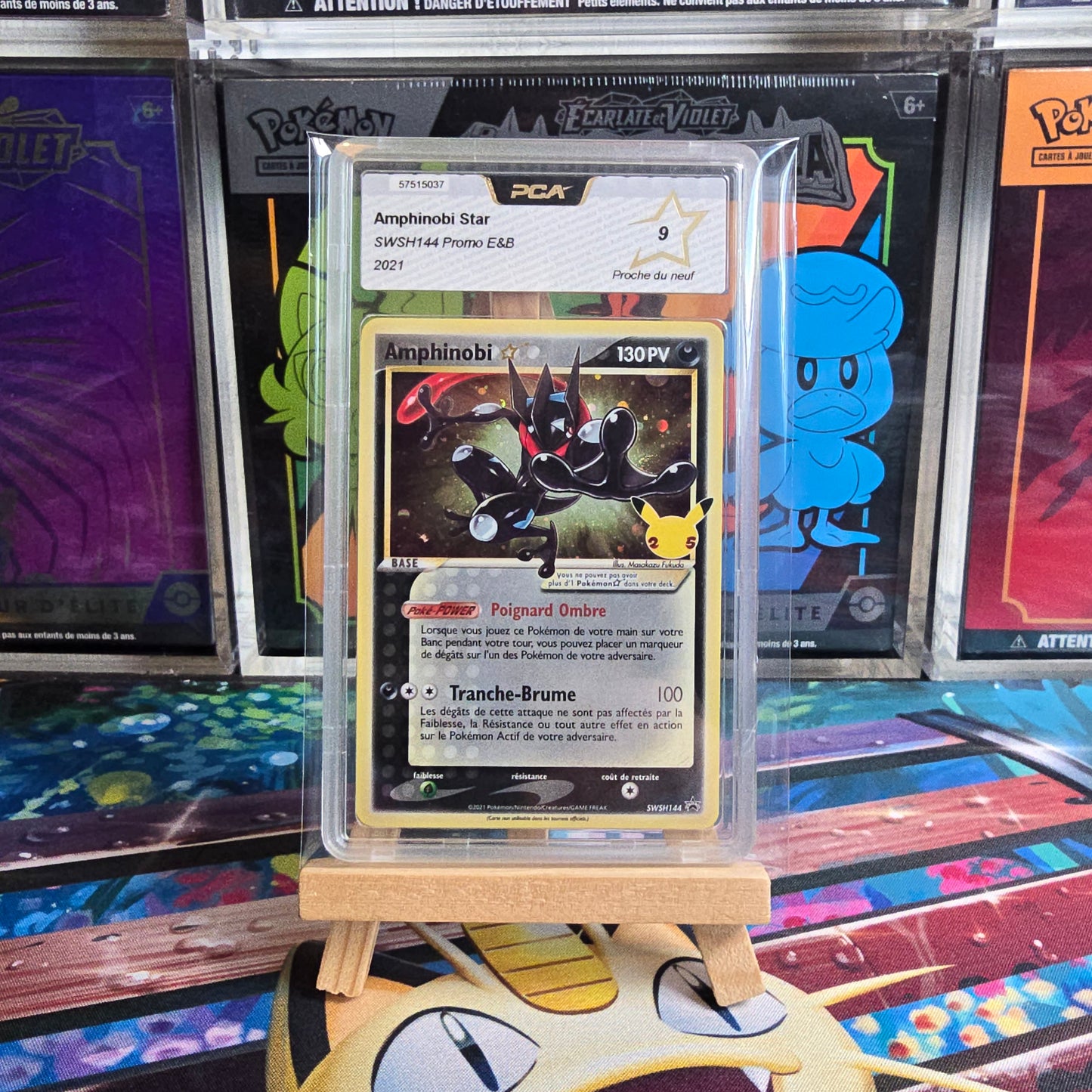 Pokémon - Amphinobi Star SWSH144 Promo E&B PCA 9 FR - 2021