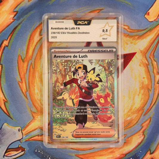 Pokémon - Aventure de Luth FA 236/182 E&V Rivalités Destinées PCA 9.5 FR - 2025