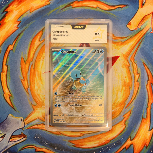 Pokémon - Carapuce FA 170/165 E&V 151 PCA 9.5 FR - 2023