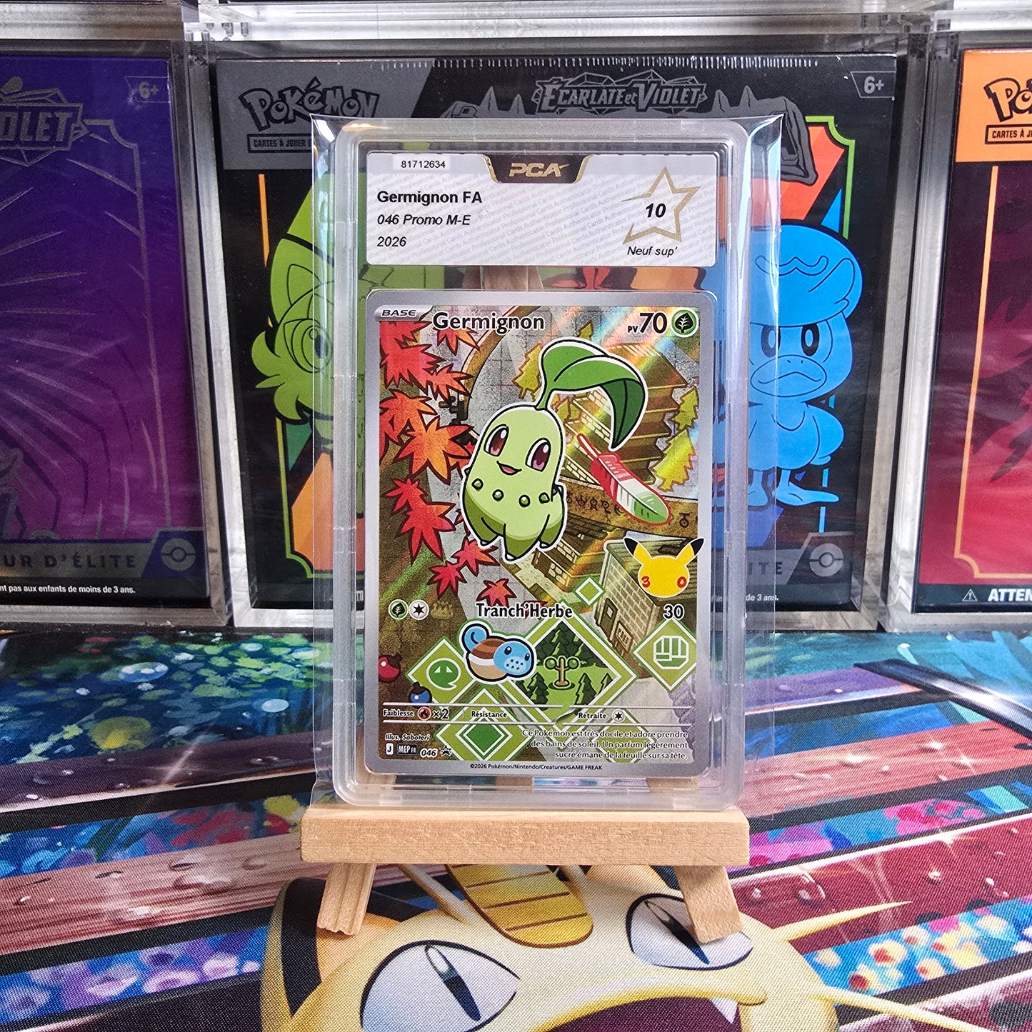Pokémon - Germignon FA 056 Promo M-E PCA 10 FR - 2026