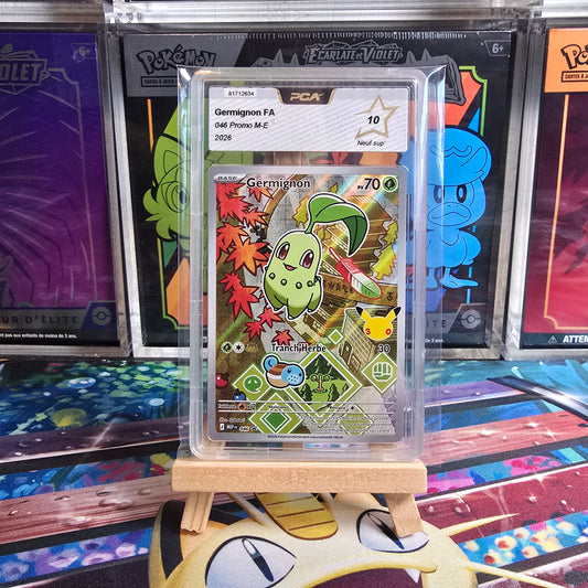 Pokémon - Germignon FA 056 Promo M-E PCA 10 FR - 2026