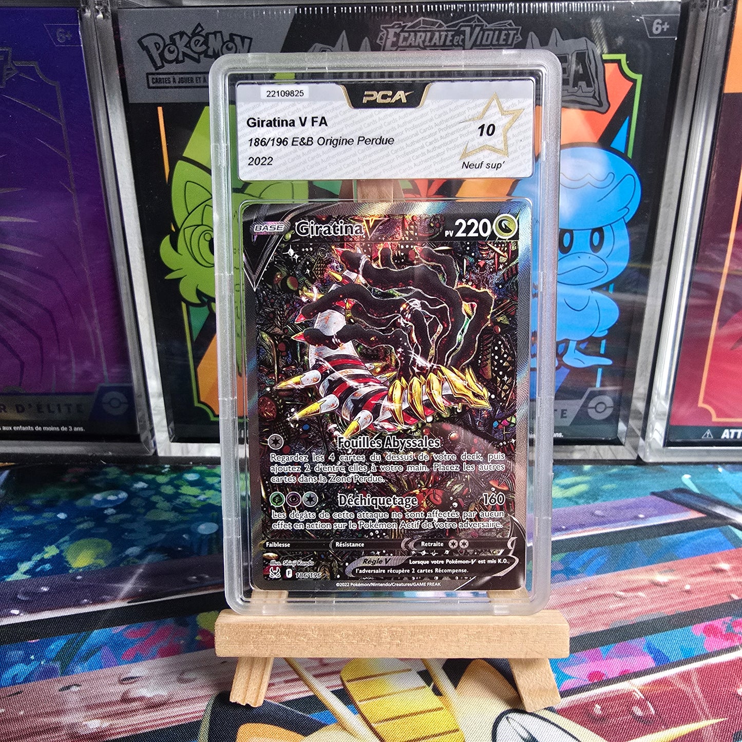 Pokémon - Giratina V FA 186/196 E&B Origine Perdue PCA 10 FR - 2022