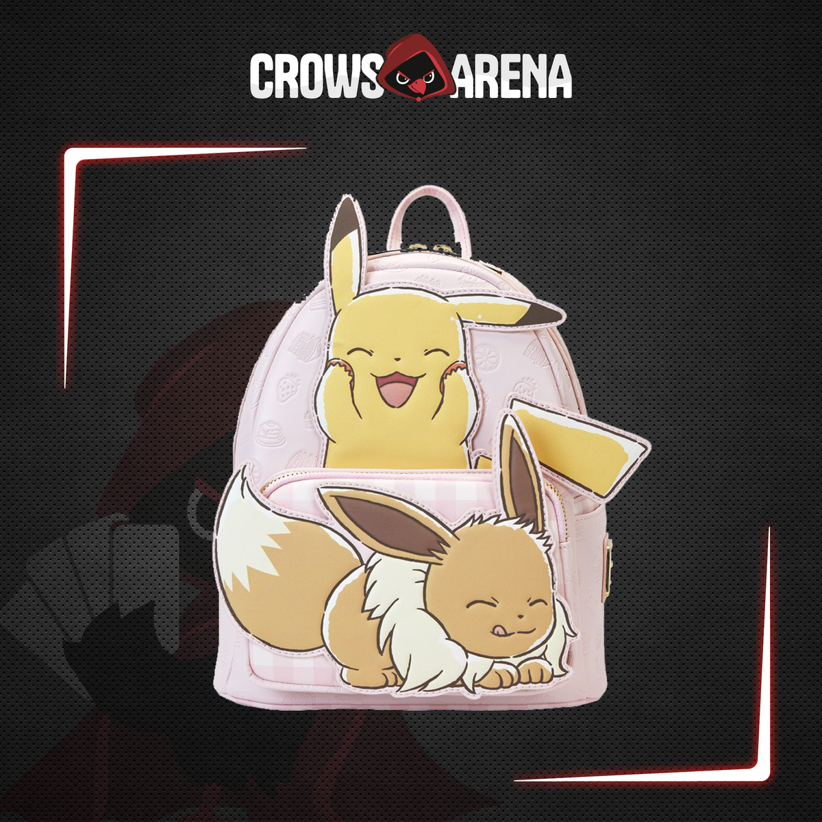 Pokémon - Loungefly - Mini sac à dos Pikachu & Évoli