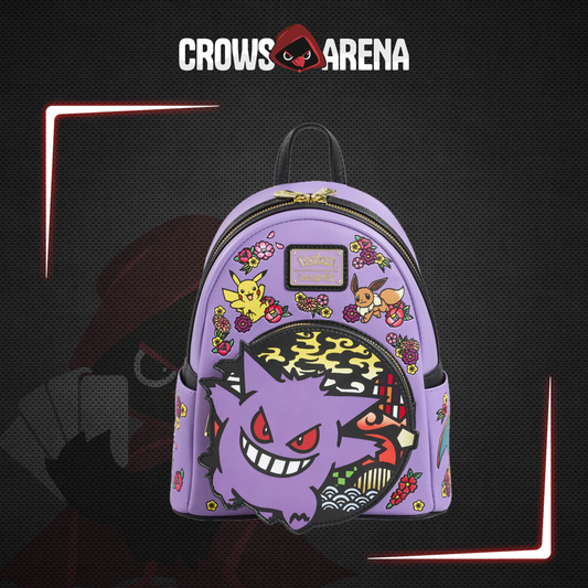 Pokémon - Loungefly - Mini sac à dos Ectoplasma Wagara brodé