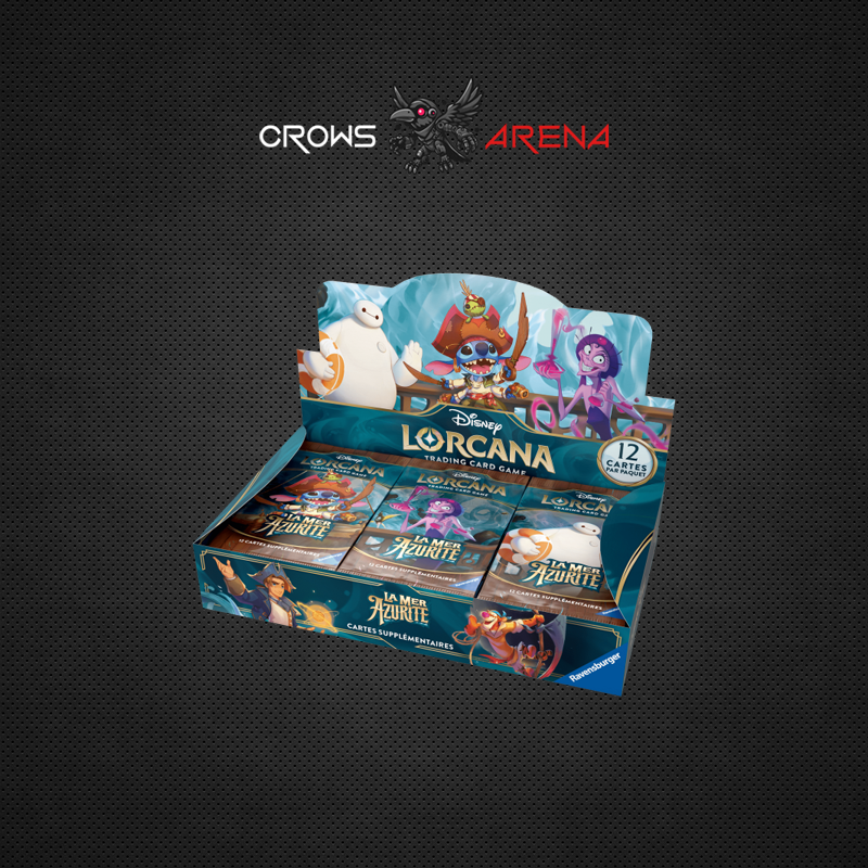 Lorcana - Boite de 24 Boosters - La Mer Azurite