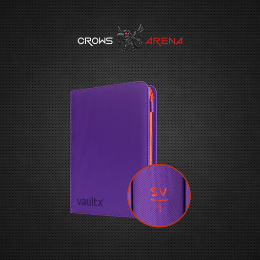 Vaultx - Edition SV -Portfolio 9-Pocket Exo-Tec® Zip Binder