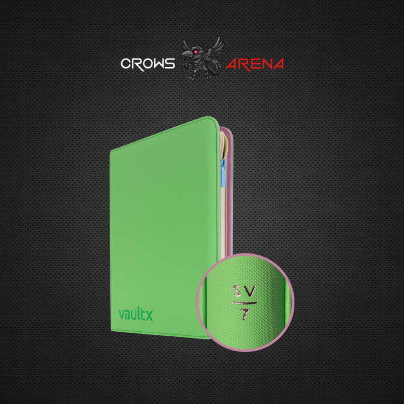 Vaultx - Edition SV -Portfolio 9-Pocket Exo-Tec® Zip Binder
