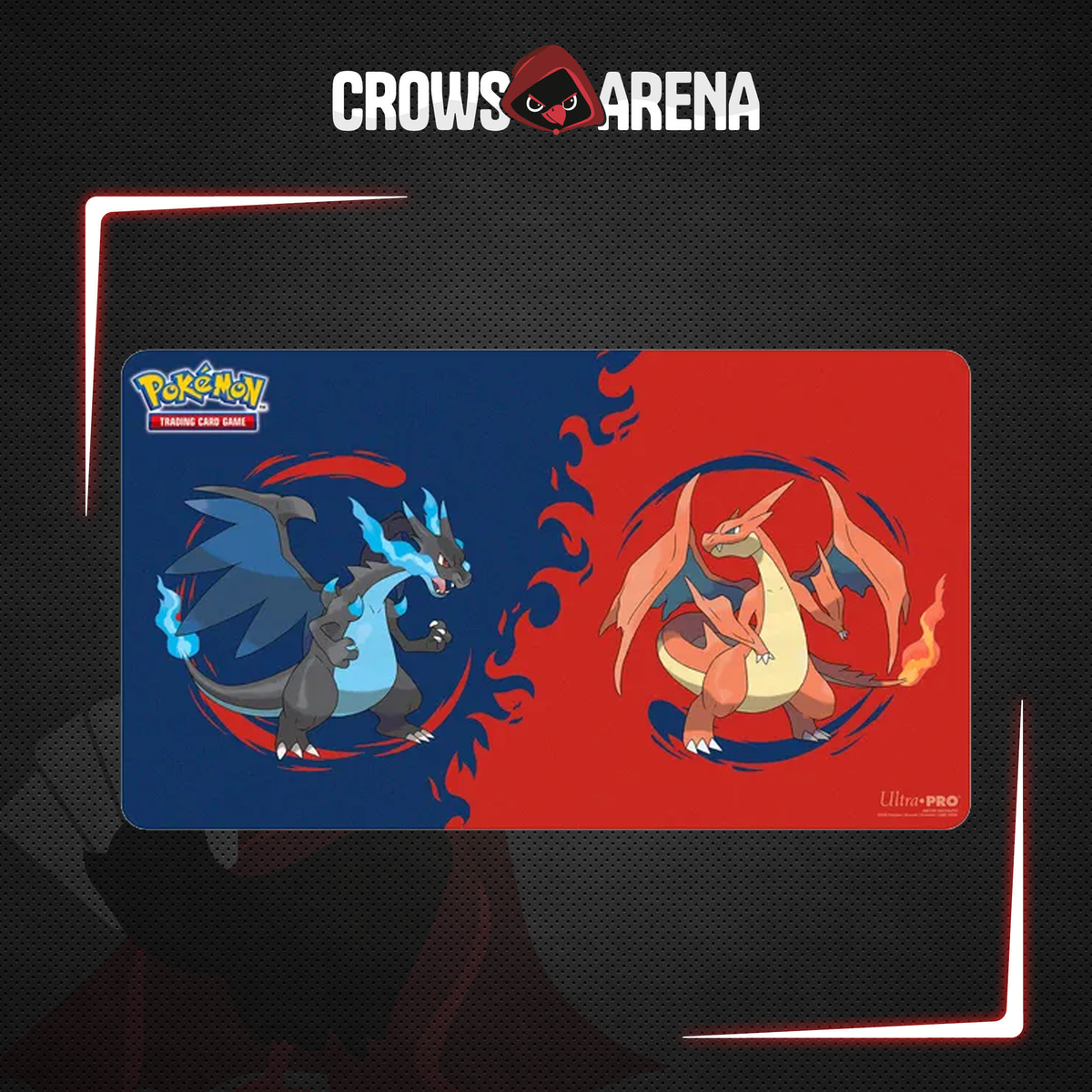 Ultra Pro - Pokémon - Tapis de jeu Méga-Dracaufeu X et Méga-Dracaufeu Y