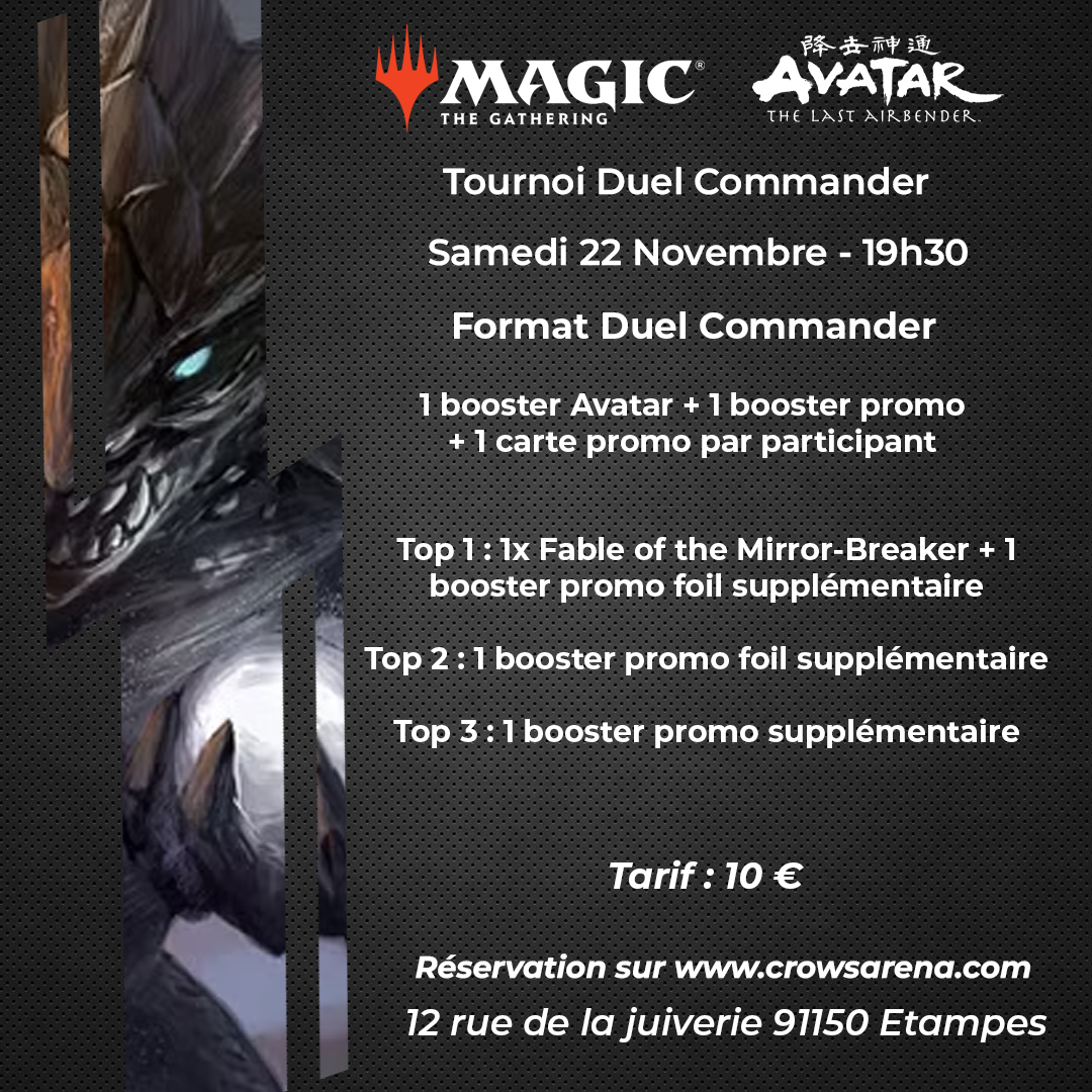 MTG - Tournoi Duel Commander - 22/11/25
