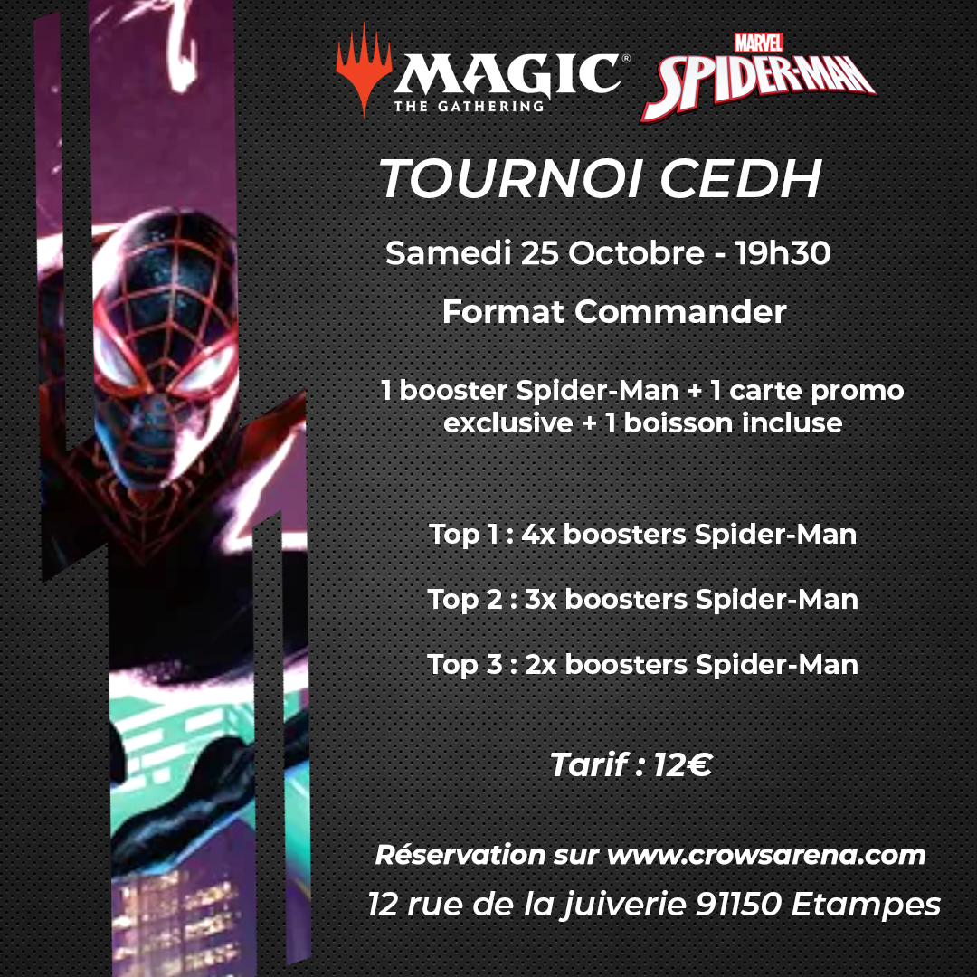 MTG - Tournoi CEDH - 25/10/25