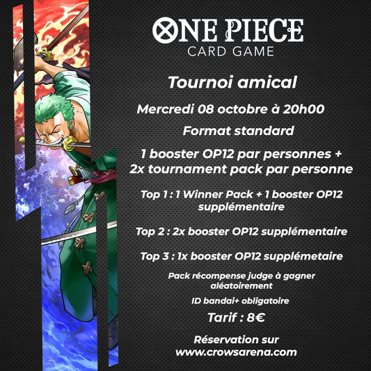 Tournoi amical One Piece - 08/10/25