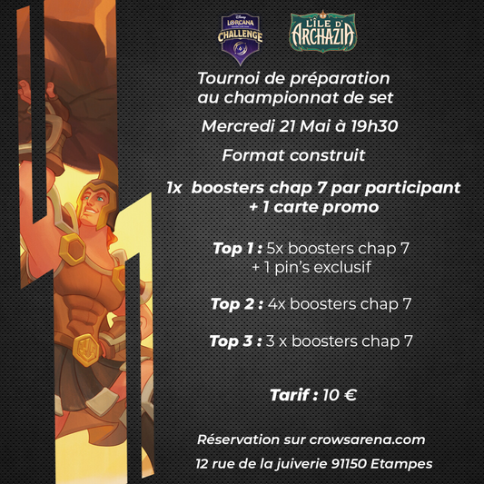 Tournoi de préparation Lorcana - 21/05/25