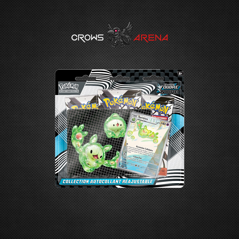 Pokémon - Tech Sticker 3-pack - Foudre Noire - EV10.5
