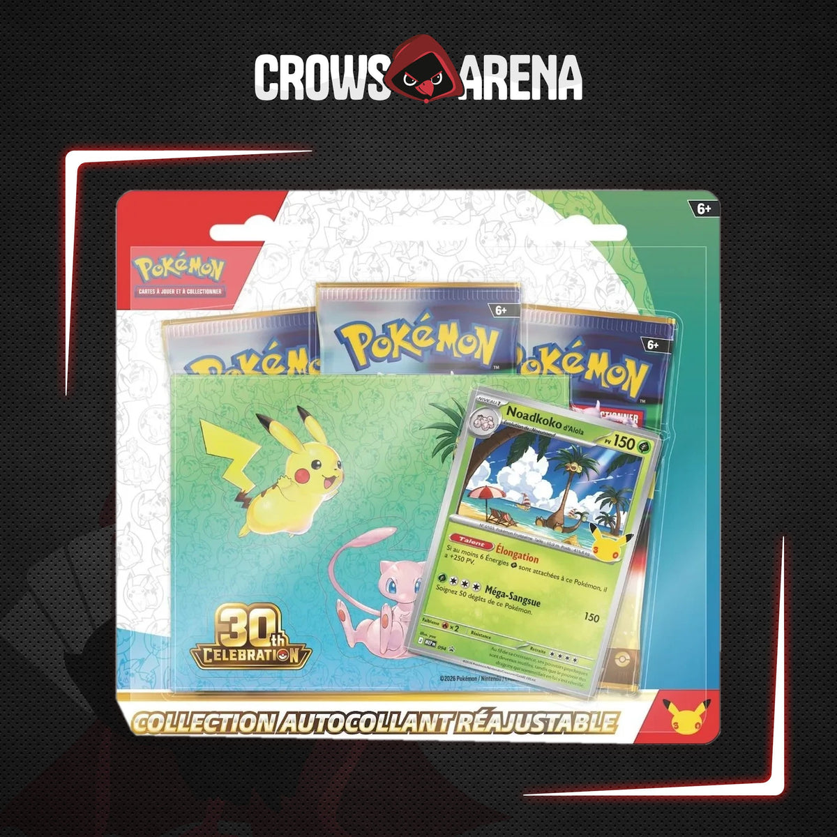 Pokémon - Tripack 30 ans - Noadkoko d'Alola