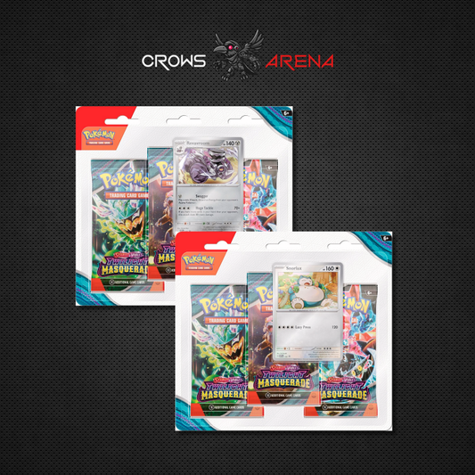 Pokémon - Pack 3 Booster - Mascarade Crépusculaire