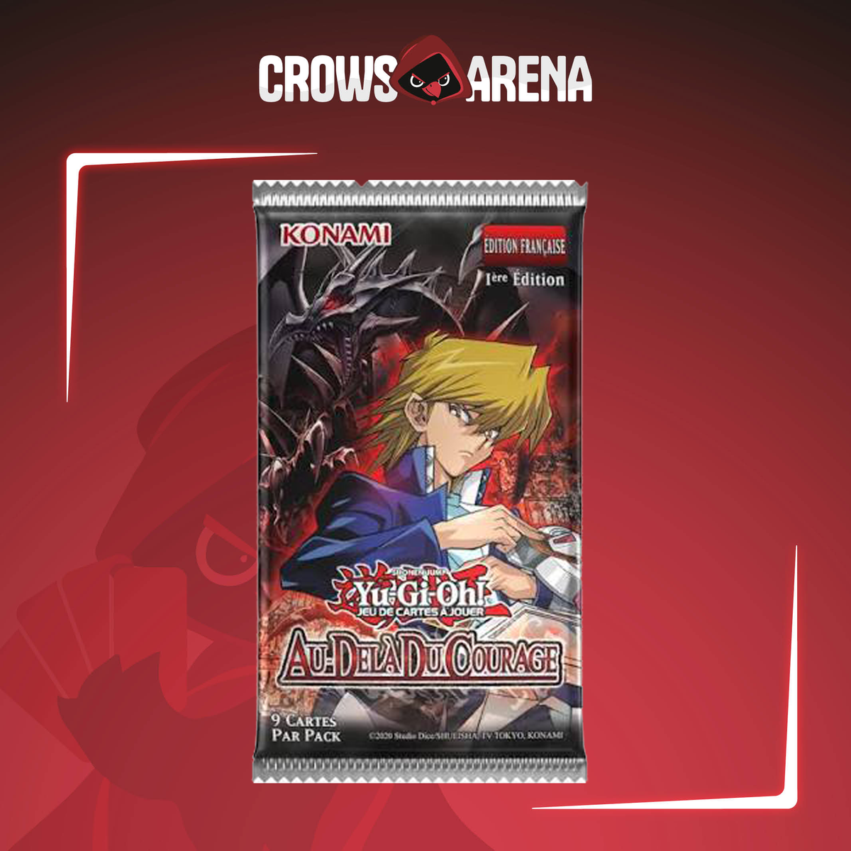 Yu-Gi-Oh! - Boîte de 24 boosters - Au-Delà du Courage - FR