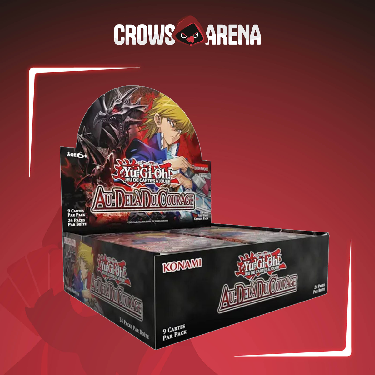 Yu-Gi-Oh! - Boîte de 24 boosters - Au-Delà du Courage - FR